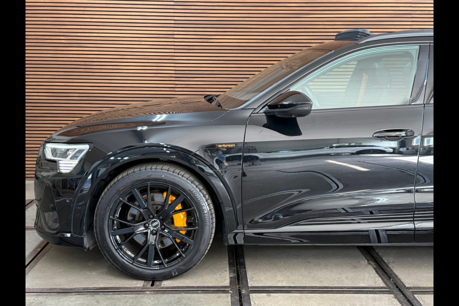 Audi e-tron Sportback 50 quattro S-line Black Edition 71 kWh | 313 pk | Pano | Matrix LED | B&O | 360° | Memory | Black pack