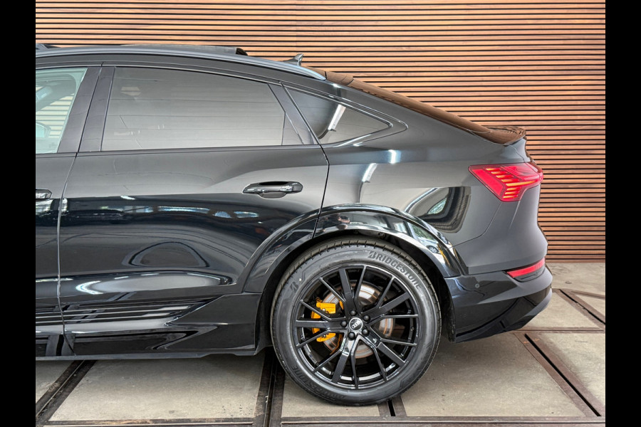 Audi e-tron Sportback 50 quattro S-line Black Edition 71 kWh | 313 pk | Pano | Matrix LED | B&O | 360° | Memory | Black pack