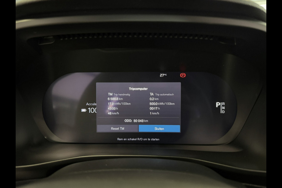 Volvo XC40 Recharge Pro SOH 97% Adaptive Cruise All-Season Banden Panoramadak AppleCarplay Elec. inklapbare trekhaak Leder