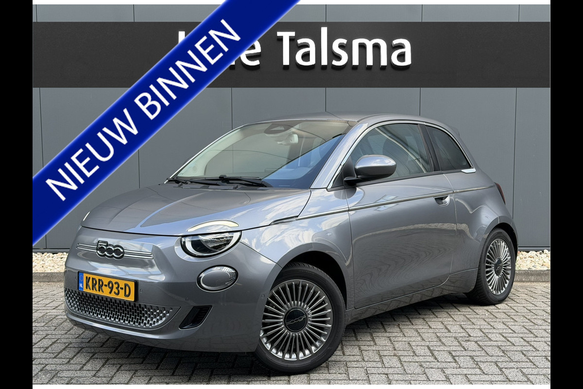Fiat 500 Urban 42 kWh | Pack Style | Pack comfort | Carplay/Android | Camera | Cruisecontrol | Climate | 16'' LMV | Stoelverwarming