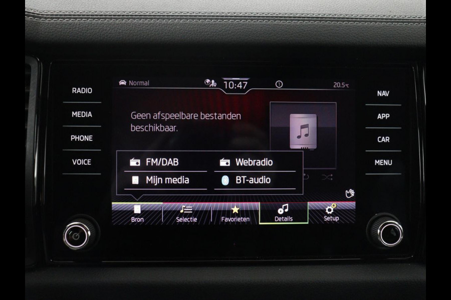 Škoda Kodiaq 1.5 TSI Sportline Business | Leder | Memory | Adaptive cruise | Stoelverwarming | Camera | Park assist | Sfeerverlichting | Bluetooth | Navigatie | Elektrische achterklep | Trekhaak