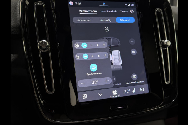 Volvo C40 Recharge Plus 69 kWh | Adaptief Cruise Control | Keyless | Voorstoelen verwarmd