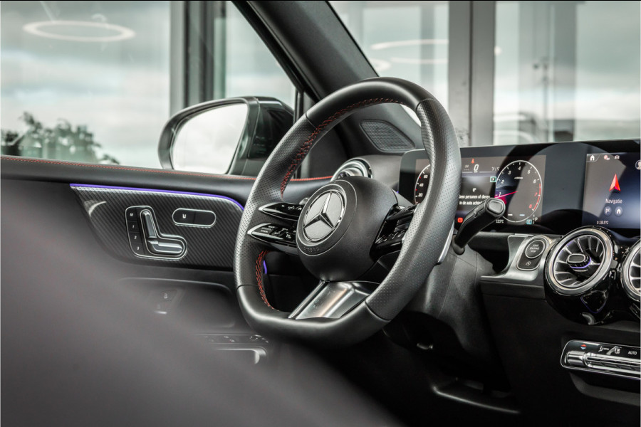 Mercedes-Benz Glb 180 Business Solution AMG 7p. - Panorama | Memory | Carbon | Alcatanra | Stoelverwarming