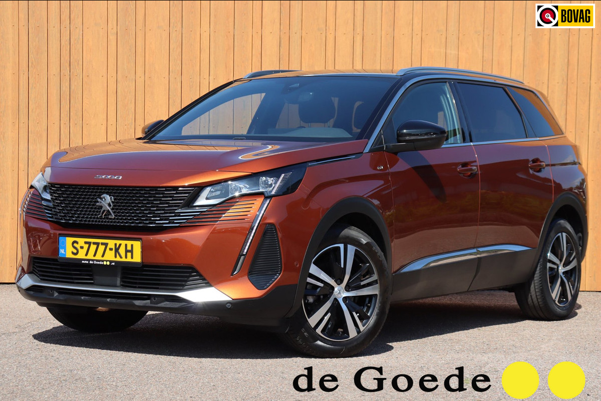 Peugeot 5008 1.2 PT 7-persoons GT Org.NL camera h.leer+el+vw+massage trekhaak Focal