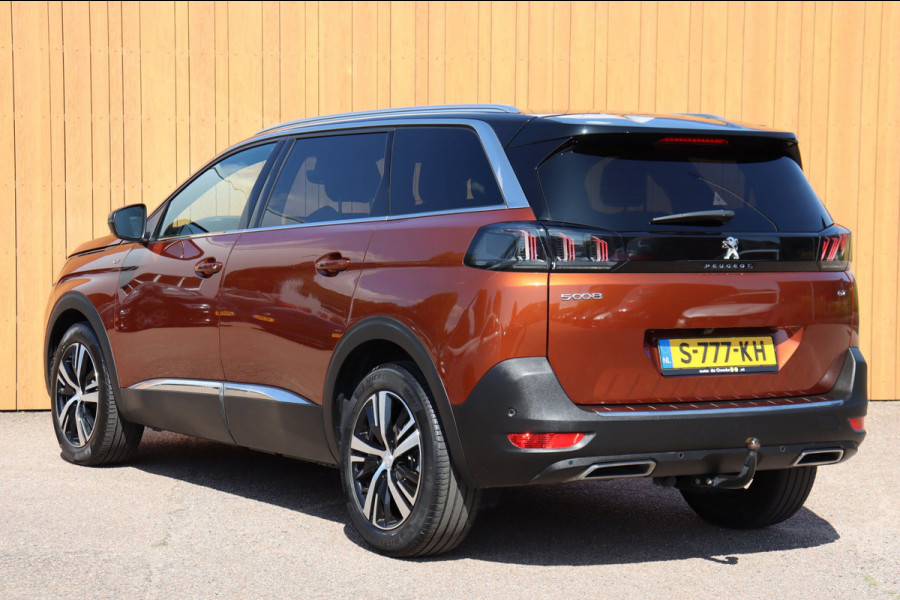 Peugeot 5008 1.2 PT 7-persoons GT Org.NL camera h.leer+el+vw+massage trekhaak Focal