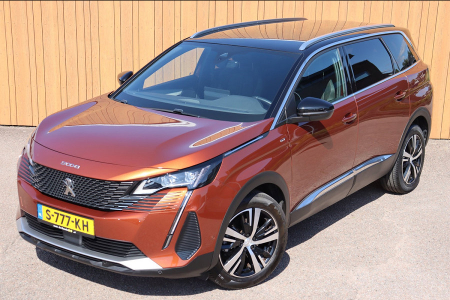Peugeot 5008 1.2 PT 7-persoons GT Org.NL camera h.leer+el+vw+massage trekhaak Focal