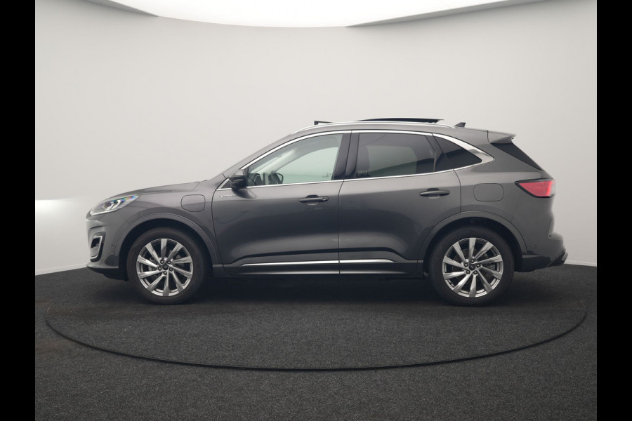 Ford Kuga 2.5 Vignale PHEV 225pk Dealer O.H | Trekhaak Afn. | Panodak | Adaptieve Cruise | 360 Camera | Bang & Olufsen | Head Up | Lederen Sportstoelen Memory & Verwarmd | Keyless | Apple Carplay | Pilot Assist | Blis | Navigatie | Virtual | DAB | 19" L.M | Plug In Hybrid |