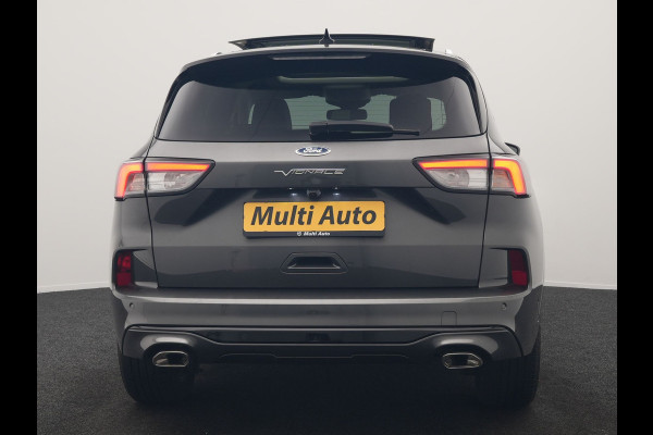 Ford Kuga 2.5 Vignale PHEV 225pk Dealer O.H | Trekhaak Afn. | Panodak | Adaptieve Cruise | 360 Camera | Bang & Olufsen | Head Up | Lederen Sportstoelen Memory & Verwarmd | Keyless | Apple Carplay | Pilot Assist | Blis | Navigatie | Virtual | DAB | 19" L.M | Plug In Hybrid |
