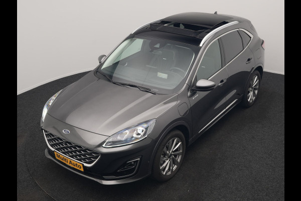 Ford Kuga 2.5 Vignale PHEV 225pk Dealer O.H | Trekhaak Afn. | Panodak | Adaptieve Cruise | 360 Camera | Bang & Olufsen | Head Up | Lederen Sportstoelen Memory & Verwarmd | Keyless | Apple Carplay | Pilot Assist | Blis | Navigatie | Virtual | DAB | 19" L.M | Plug In Hybrid |