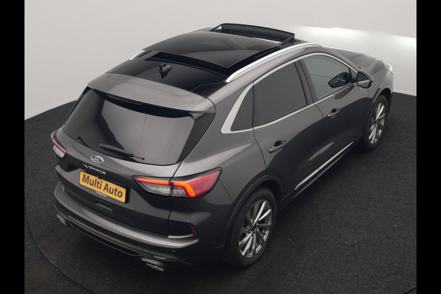 Ford Kuga 2.5 Vignale PHEV 225pk Dealer O.H | Trekhaak Afn. | Panodak | Adaptieve Cruise | 360 Camera | Bang & Olufsen | Head Up | Lederen Sportstoelen Memory & Verwarmd | Keyless | Apple Carplay | Pilot Assist | Blis | Navigatie | Virtual | DAB | 19" L.M | Plug In Hybrid |