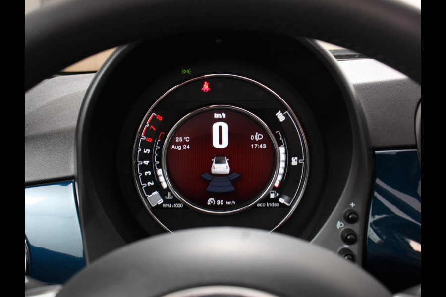 Fiat 500C 1.0 Hybrid Bellavita Climate Control Cruise Control Parkeersensoren achter Regensensor