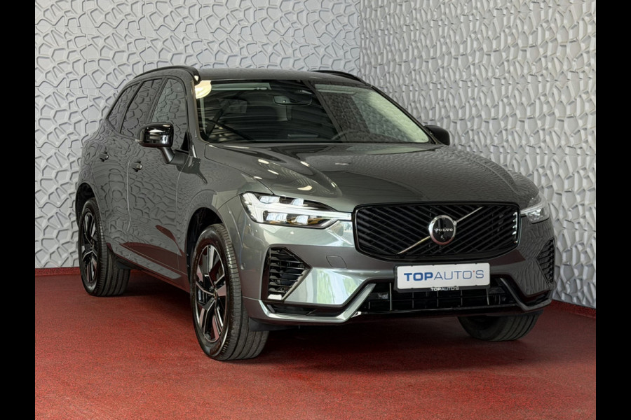 Volvo XC60 2.0 T8 455PK AWD PLUS DARK NIEUWE AUTO HARMAN KARDON 360.CAM STOEL/STUUR VERW LEER