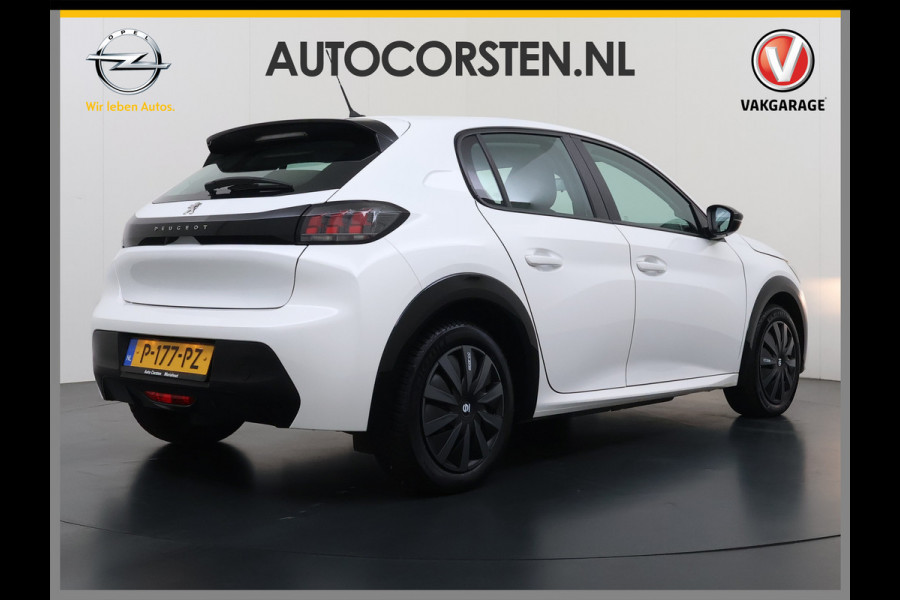 Peugeot e-208 EV 5Drs 50kWh All-Season Banden Navi Apple Carplay Android Auto Ecc Cruise Control Active SOH 87% Bluetooth Regen-Lichtsensor DAB Led Isofix 1e Eigenaar Origineel Nederlandse Auto