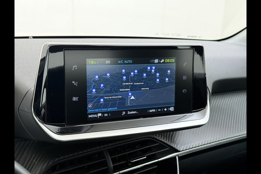 Peugeot e-208 EV 5Drs 50kWh All-Season Banden Navi Apple Carplay Android Auto Ecc Cruise Control Active SOH 87% Bluetooth Regen-Lichtsensor DAB Led Isofix 1e Eigenaar Origineel Nederlandse Auto