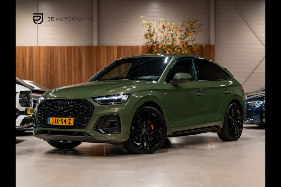 Audi Q5 Sportback 50 TFSI e S-Line Competition, Matrix Led, B&O, Luchtvering, Black Optik, Hud, ACC, 360 Cam, Volledig Onderhouden