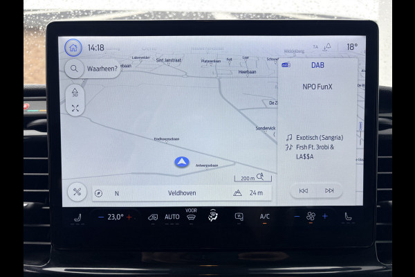Ford E-Transit 68kWh 184PK L3H3 317km WLTP 93,8% (SOH) Snelladen Camera Cruise control Climate control Carplay Navigatie Laadkabel Parkeersensoren