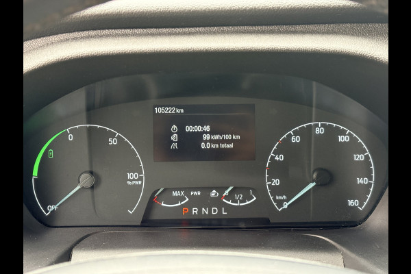 Ford E-Transit 68kWh 184PK L3H3 317km WLTP 93,8% (SOH) Snelladen Camera Cruise control Climate control Carplay Navigatie Laadkabel Parkeersensoren