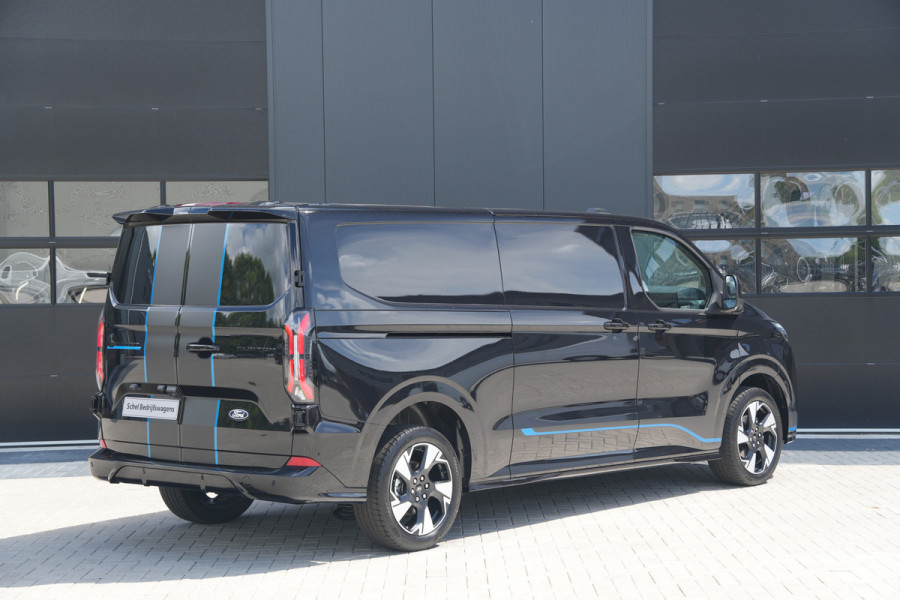 Ford E-Transit Custom 340 L2H1 Sport 71 kWh 218pk - ACC - DDS LED - Pro Power - Verwarmd stuurwiel - Navi - 360 Camera - Rijklaar