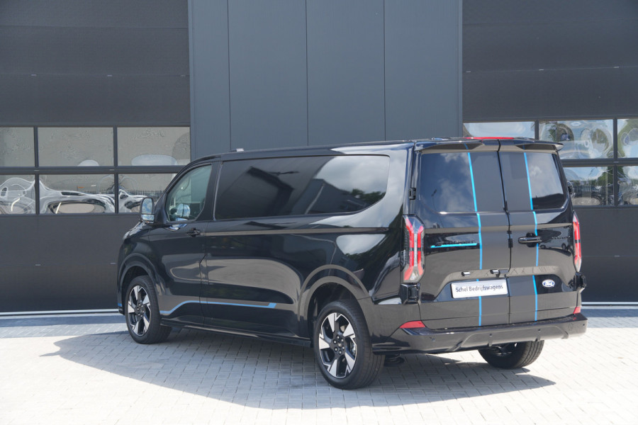 Ford E-Transit Custom 340 L2H1 Sport 71 kWh 218pk - ACC - DDS LED - Pro Power - Verwarmd stuurwiel - Navi - 360 Camera - Rijklaar