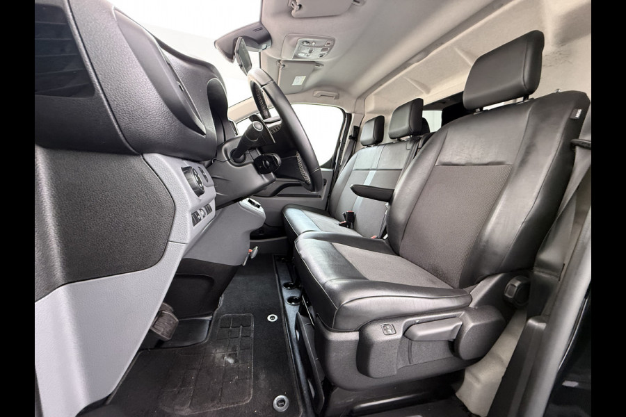 Peugeot Expert 2.0HDI Automaat 2XSchuifdeur 3-Pers. Adap.Cruise Head-Up 3D-Navi 360°Camera Apple Carplay Android Auto Airco Lmv Pdc Keyless DAB Sidebars Led Betonplex Vloer Wandbetimmering Euro 6 1e Eigenaar Origineel Nederlandse Bus