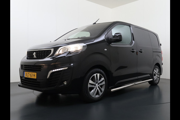 Peugeot Expert 2.0HDI Automaat 2XSchuifdeur 3-Pers. Adap.Cruise Head-Up 3D-Navi 360°Camera Apple Carplay Android Auto Airco Lmv Pdc Keyless DAB Sidebars Led Betonplex Vloer Wandbetimmering Euro 6 1e Eigenaar Origineel Nederlandse Bus