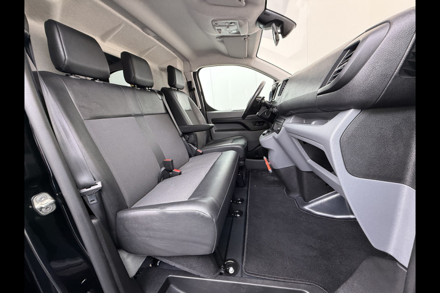 Peugeot Expert 2.0HDI Automaat 2XSchuifdeur 3-Pers. Adap.Cruise Head-Up 3D-Navi 360°Camera Apple Carplay Android Auto Airco Lmv Pdc Keyless DAB Sidebars Led Betonplex Vloer Wandbetimmering Euro 6 1e Eigenaar Origineel Nederlandse Bus