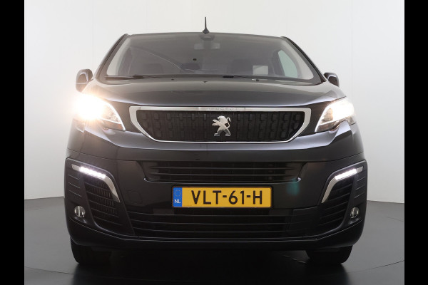 Peugeot Expert 2.0HDI Automaat 2XSchuifdeur 3-Pers. Adap.Cruise Head-Up 3D-Navi 360°Camera Apple Carplay Android Auto Airco Lmv Pdc Keyless DAB Sidebars Led Betonplex Vloer Wandbetimmering Euro 6 1e Eigenaar Origineel Nederlandse Bus