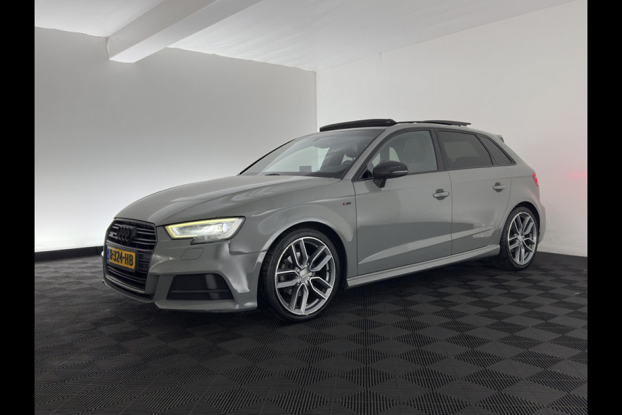 Audi A3 Sportback 35 TFSI S-Line Edition MHEV Aut. *PANO | LEATHER-FABRIC | LED-LIGHTS | DIGI-COCKPIT | NAVI-FULLMAP | HEATED-SPORTSEATS | PRIVACY-GLASS | ECC | PDC | CRUISE | 18''ALU*