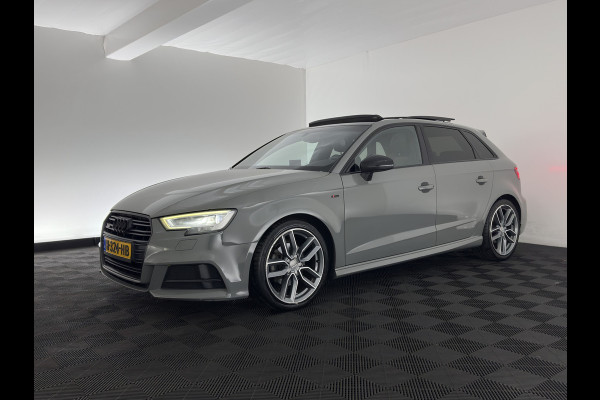 Audi A3 Sportback 35 TFSI S-Line Edition MHEV Aut. *PANO | LEATHER-FABRIC | LED-LIGHTS | DIGI-COCKPIT | NAVI-FULLMAP | HEATED-SPORTSEATS | PRIVACY-GLASS | ECC | PDC | CRUISE | 18''ALU*