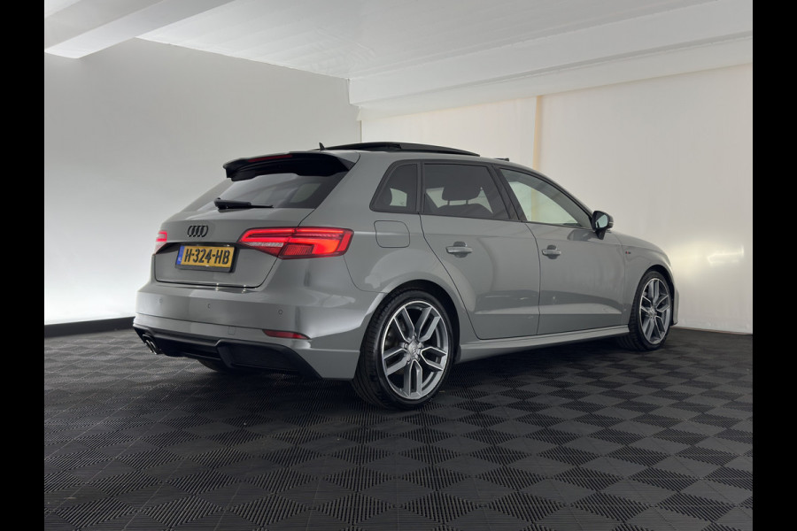 Audi A3 Sportback 35 TFSI S-Line Edition MHEV Aut. *PANO | LEATHER-FABRIC | LED-LIGHTS | DIGI-COCKPIT | NAVI-FULLMAP | HEATED-SPORTSEATS | PRIVACY-GLASS | ECC | PDC | CRUISE | 18''ALU*