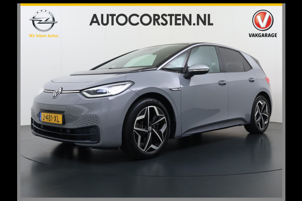Volkswagen ID.3 First Plus 62kWh Trekhaak Adap.Cruise SOH 93% Camera Stoel+Stuurverwarming Navi-Pro Apple Carplay Android Auto Pdc Keyless advanced Matrix-Led Privacy Glas Lmv DAB Lmv 19" Isofix 1e Eigenaar Origineel Nederlandse Auto