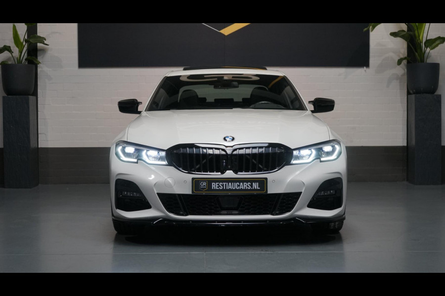 BMW 3-serie 330e M-Sport Shadow Line AUTOMAAT-360 CAMERA-ACC-AMBIANCE-HEADUP-KEYLESS-LASER LED-MEMORY-PANORAMA