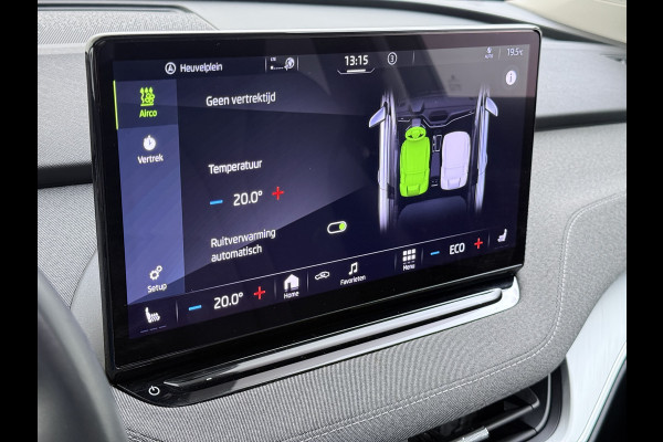 Škoda ENYAQ iV 80 Warmtepomp Soh 89% Panoramadak Adap.Cruise 3-Zone Ecc Camera Stoel+Stuurverwarming Draadloze telefoonlader Elek.Achterklep Keyless Matrix Led File assistent Lmv 20"