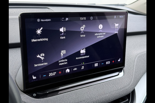 Škoda ENYAQ iV 80 Warmtepomp Soh 89% Panoramadak Adap.Cruise 3-Zone Ecc Camera Stoel+Stuurverwarming Draadloze telefoonlader Elek.Achterklep Keyless Matrix Led File assistent Lmv 20"