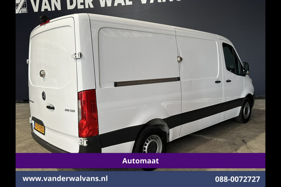 Mercedes-Benz Sprinter 315 CDI 150pk 9G-Tronic Automaat L2H1 Euro6 Airco | Camera | Navigatie | Apple Carplay Android Auto, Bijrijdersbank