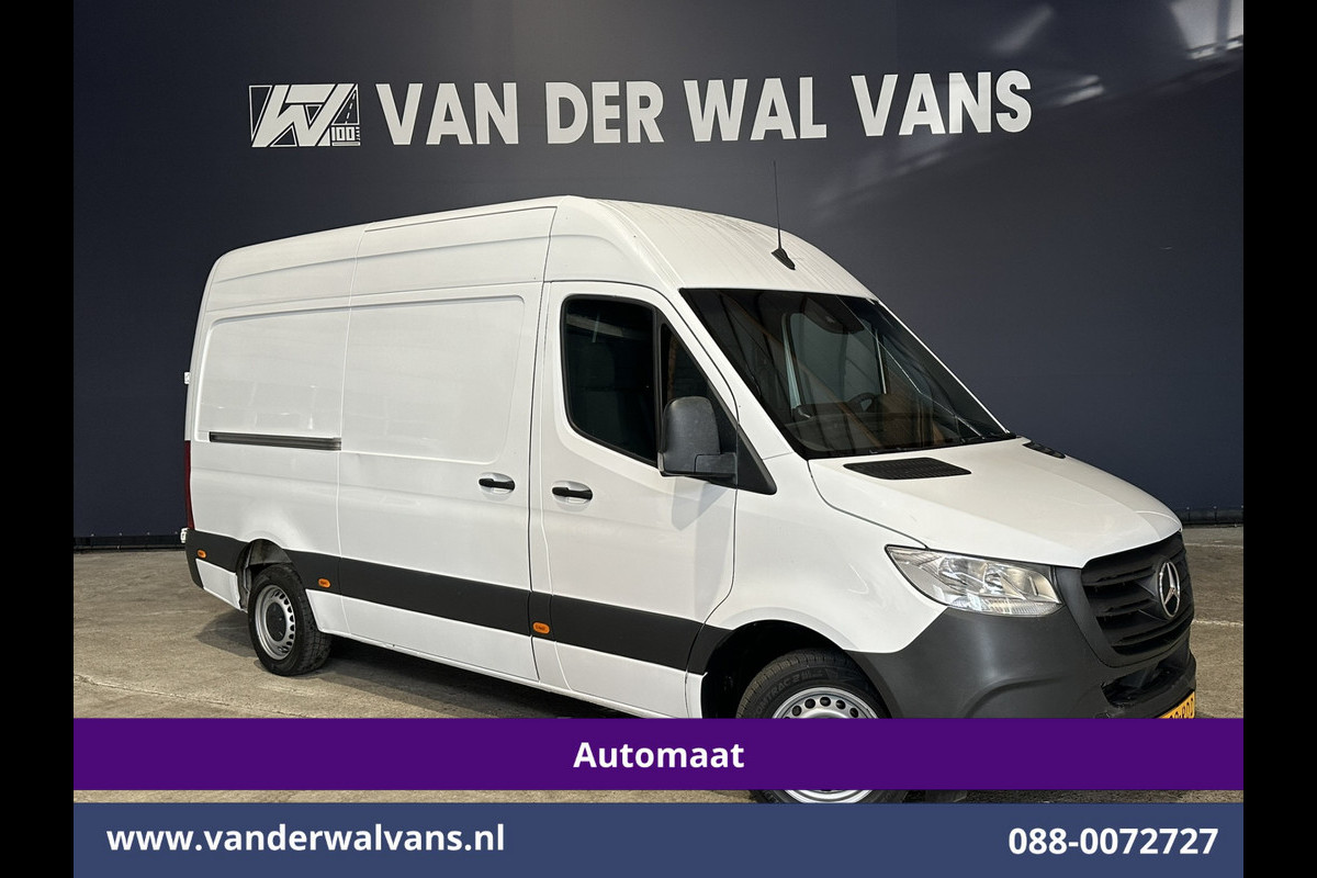 Mercedes-Benz Sprinter 317 CDI 170pk 9G-Tronic Automaat 3500kg Trekhaak L2H2 Euro6 Airco | Navigatie | Apple Carplay Android Auto, Bijrijdersbank