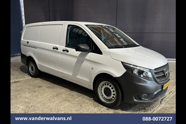 Mercedes-Benz Vito 116 CDI 164pk L2H1 Euro6 Airco | Camera | Navigatie | Apple Carplay | Cruisecontrol Android Auto, Stoelverwarming, Parkeersensoren, Bijrijdersbank