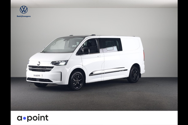 Volkswagen Transporter e-Transporter34 L2H1 Style 64 kWh DC Dubbele cabin 218 pk | Navigatie | Warmtepomp | Parkeersensoren | Achteruitrijcamera | Adaptieve cruise control |
