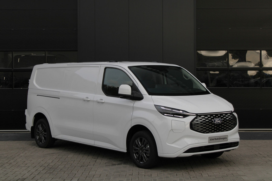 Ford E-Transit Custom 340 L2H1 Limited 218pk - 2x Schuif - LED - 360 Camera - B&O - ACC - Navi - Stoel/Stuurverwarming - Rijklaar