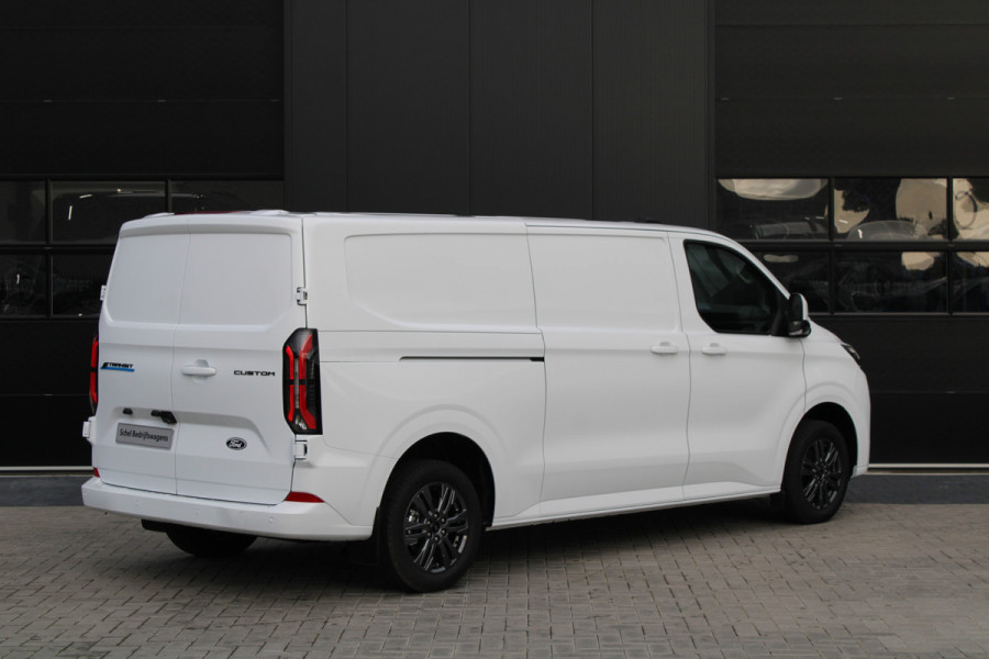Ford E-Transit Custom 340 L2H1 Limited 218pk - 2x Schuif - LED - 360 Camera - B&O - ACC - Navi - Stoel/Stuurverwarming - Rijklaar