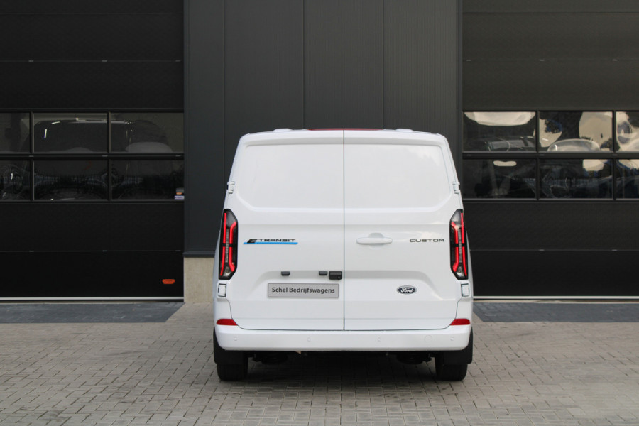 Ford E-Transit Custom 340 L2H1 Limited 218pk - 2x Schuif - LED - 360 Camera - B&O - ACC - Navi - Stoel/Stuurverwarming - Rijklaar