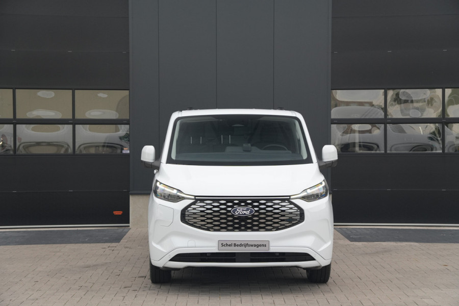 Ford E-Transit Custom 340 L2H1 Limited 71 kWh 218pk - LED - Carplay - Stoelverwarming - Keyless - Cruise - Rijklaar
