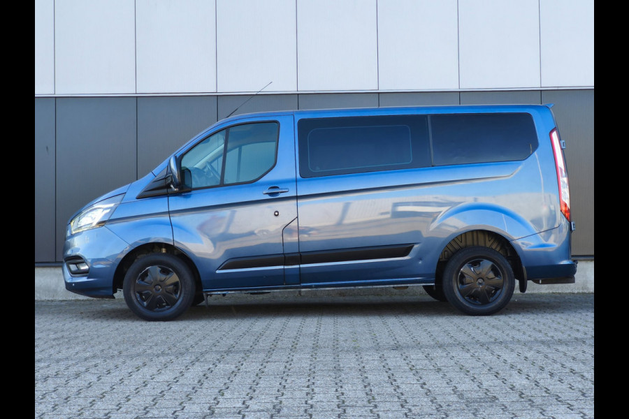 Ford Transit Custom 300 2.0 TDCI 6PERS DUBBELE CABINE CRUISE CLIMATE TREKHAAK PDC