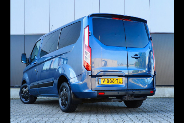 Ford Transit Custom 300 2.0 TDCI 6PERS DUBBELE CABINE CRUISE CLIMATE TREKHAAK PDC