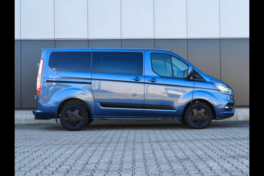 Ford Transit Custom 300 2.0 TDCI 6PERS DUBBELE CABINE CRUISE CLIMATE TREKHAAK PDC