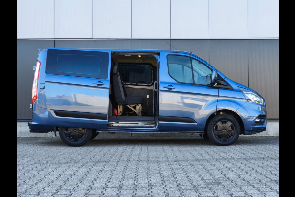 Ford Transit Custom 300 2.0 TDCI 6PERS DUBBELE CABINE CRUISE CLIMATE TREKHAAK PDC