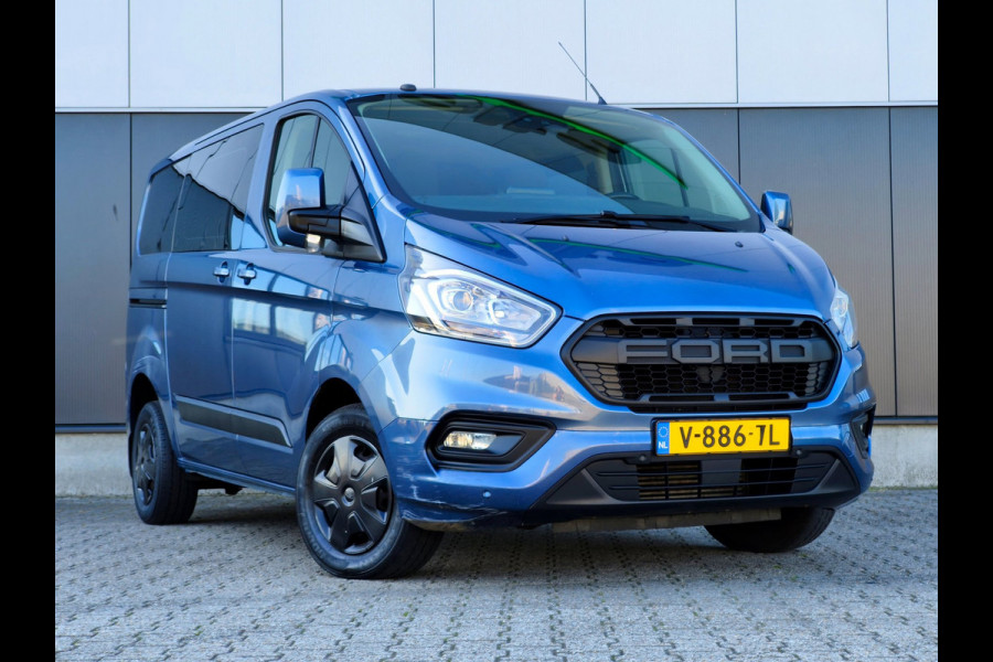 Ford Transit Custom 300 2.0 TDCI 6PERS DUBBELE CABINE CRUISE CLIMATE TREKHAAK PDC