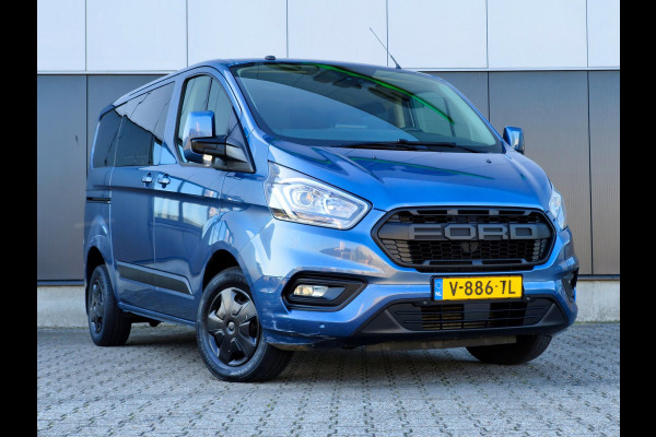 Ford Transit Custom 300 2.0 TDCI 6PERS DUBBELE CABINE CRUISE CLIMATE TREKHAAK PDC