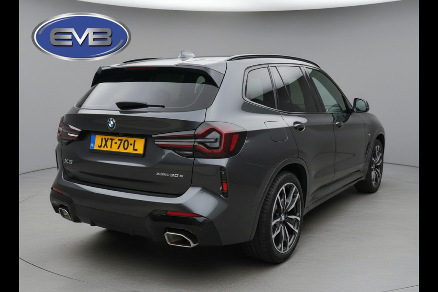 BMW X3 XDrive30e High Executive M- Sport, panoramadak, 360 camera, elect bedienbare stoelen, lazer, fabriek garantie tot 2028,