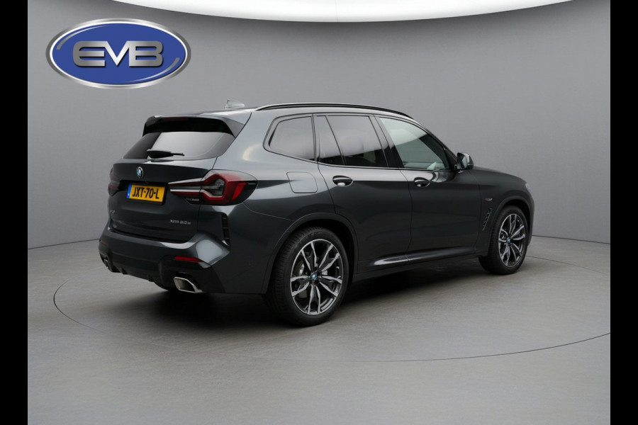 BMW X3 XDrive30e High Executive M- Sport, panoramadak, 360 camera, elect bedienbare stoelen, lazer, fabriek garantie tot 2028,